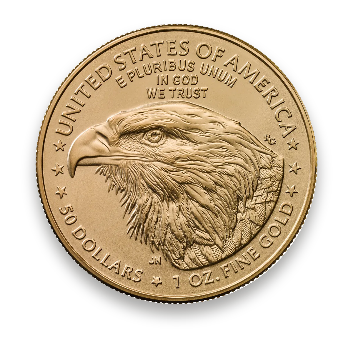 Gold American Eagle 1 oz · Back