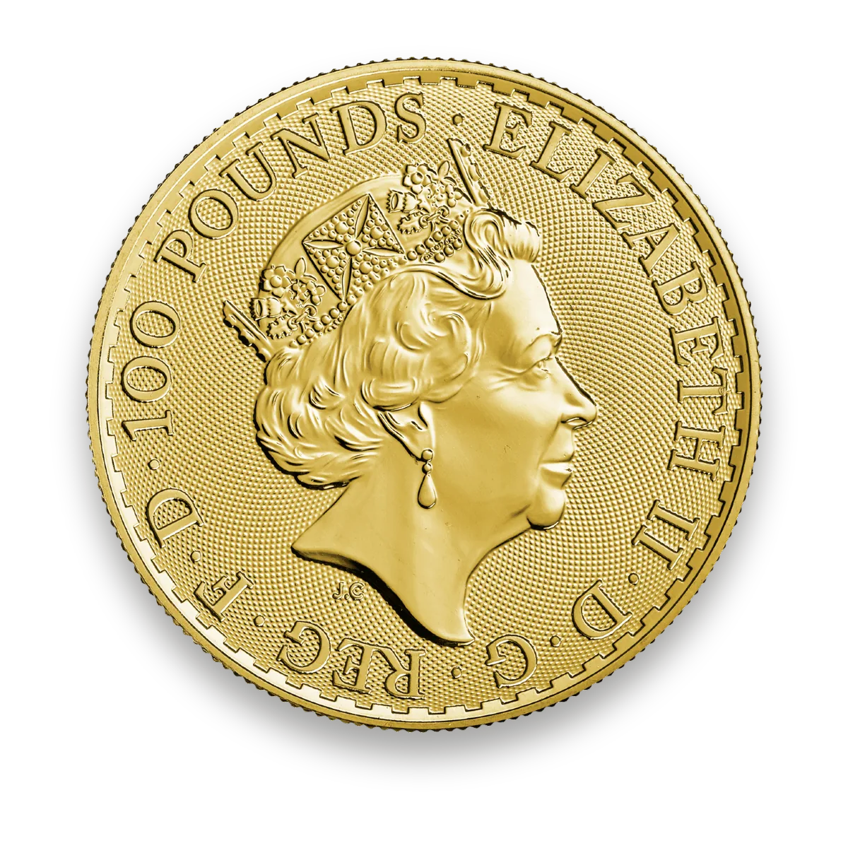 Gold Britannia 1 oz · Back