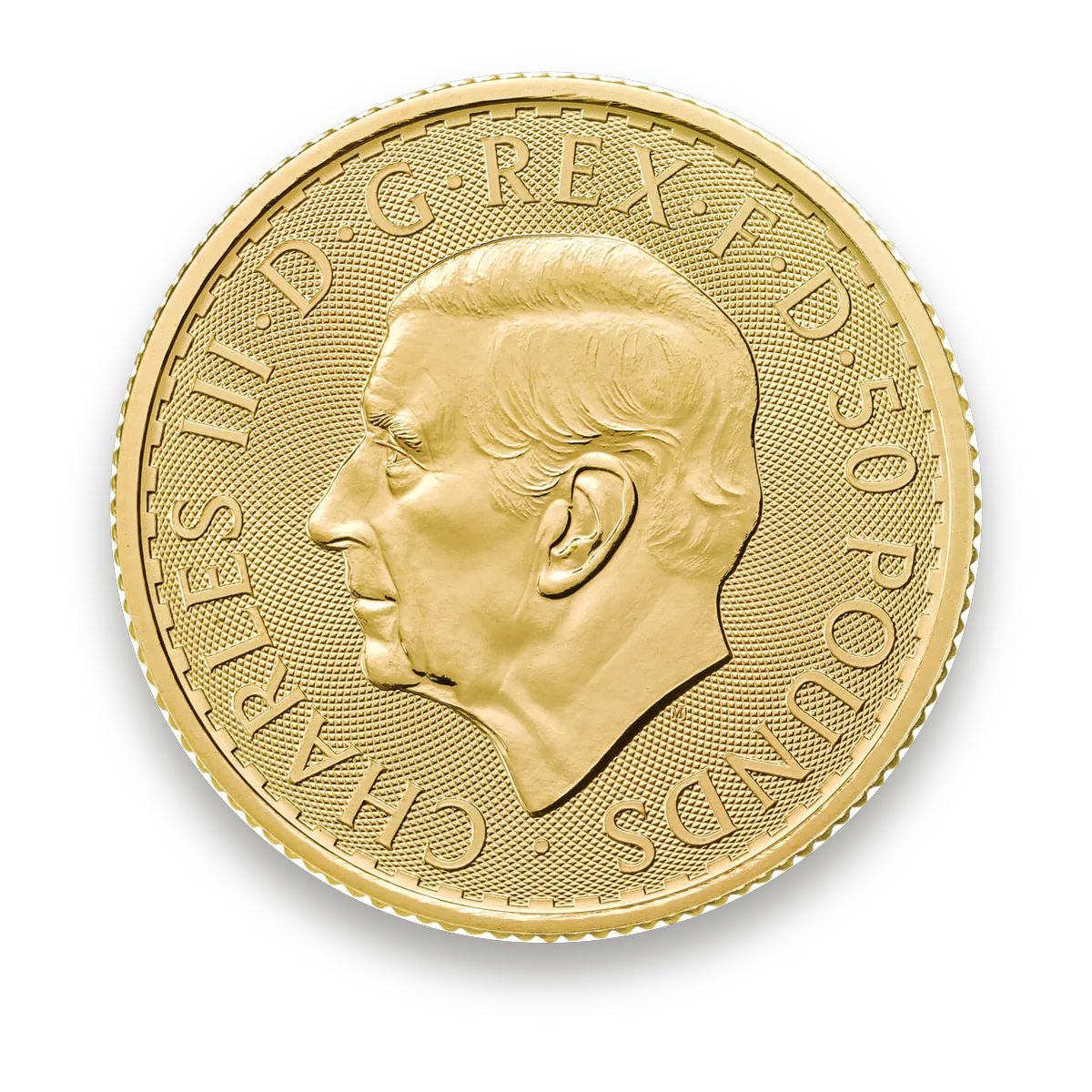 Gold Britannia 1/2 oz · Back