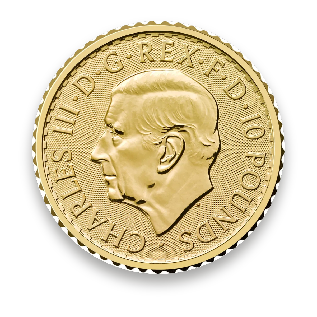 Gold Britannia 1/10 oz · Back