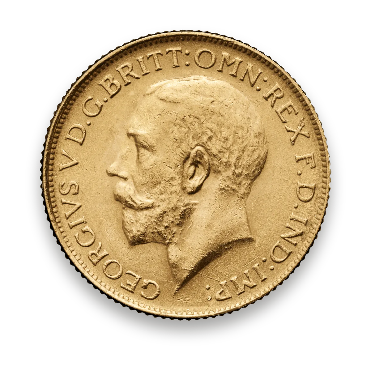Gold Full Sovereign · Back