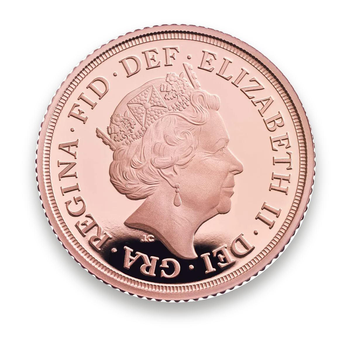 Gold Half Sovereign · Back