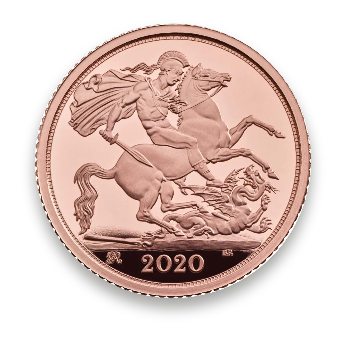 Gold Half Sovereign · Front