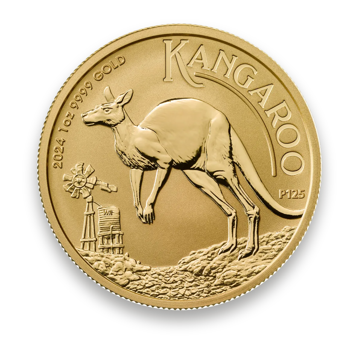 Gold Kangaroo 1 oz · Front