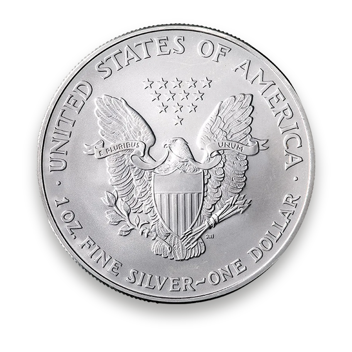 Silver American Eagle 1 oz · Back