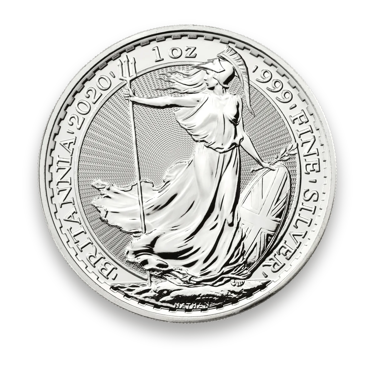 Silver Britannia 1 oz · Front