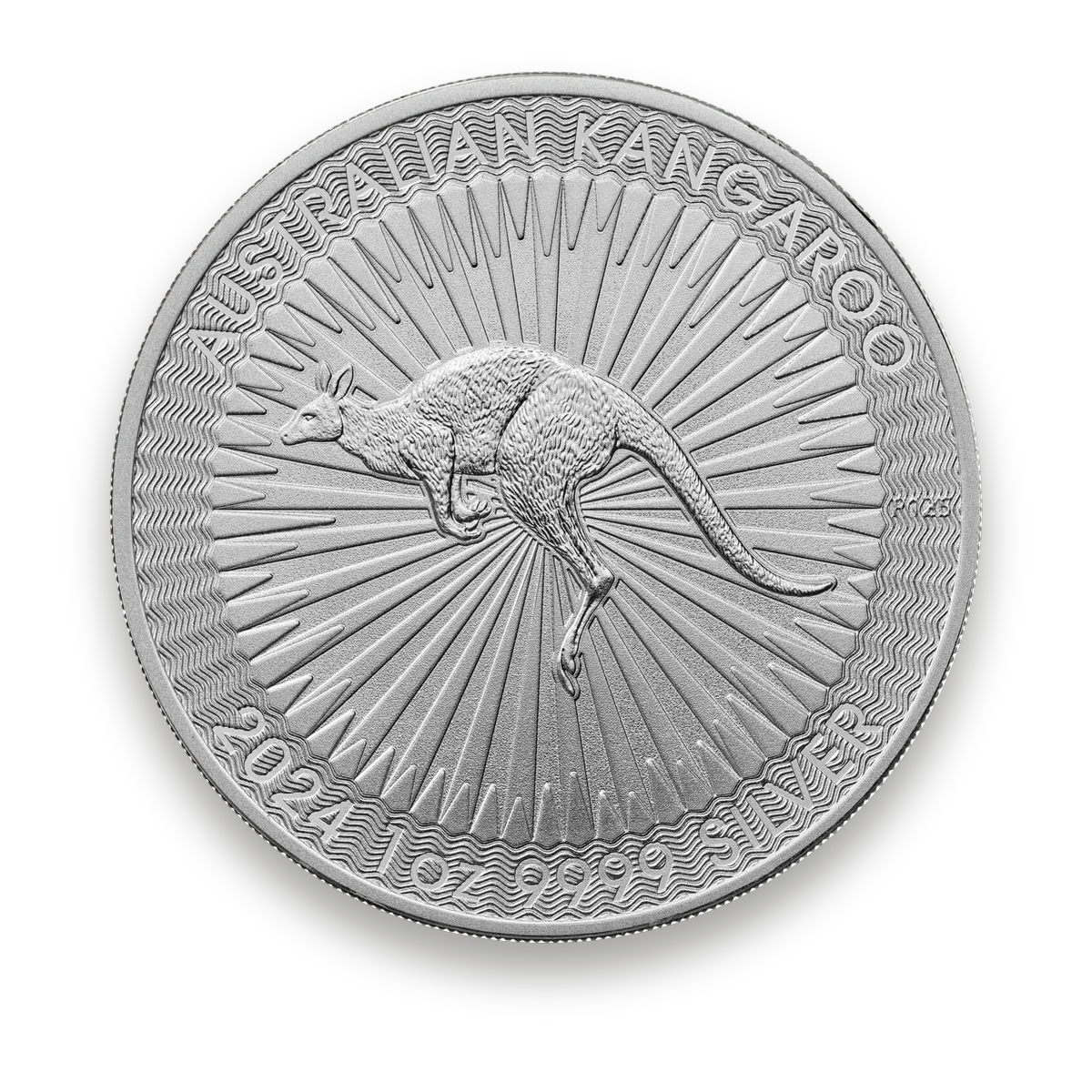 Silver Kangaroo 1 oz · Front